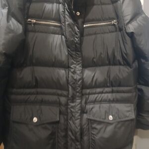 Calvin Klein Gray Puffer Jacket